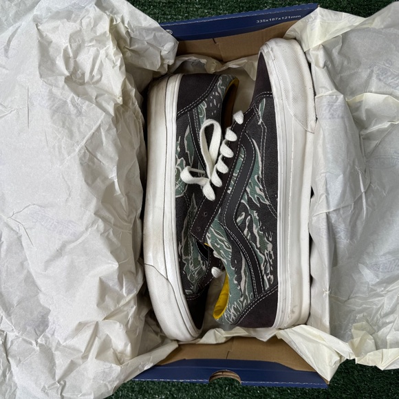 Vans Style 36 Old Skool Size 10 Tiger Camo Skateboarding Sneakers - Picture 10 of 10